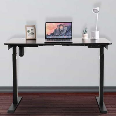 Black Electric Height Adjustable Home Office Computer Table Desk  160lbs capacity