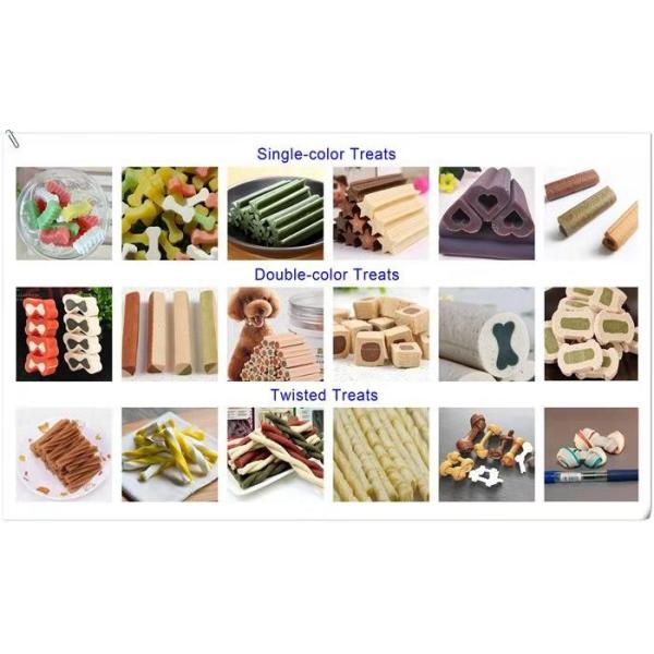 Fully Stanless Steel Pet Treat Machine Capacity Of 100 - 200kg Per Hour