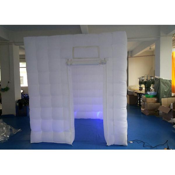 Huge 2.2*2.2*2.3m Family Birthday Inflatable Cube Tent With LED Light