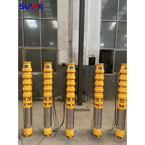 High head and large flow QJ cast iron submersible pump energy-saving and efficient