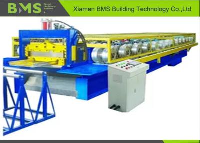 Metal Roof Panel Standing Seam Roll Forming Machine Hydraulic Cutting Low Noise