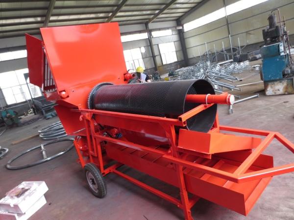 Electric Motor 200T/H Rc Gold Mining Wash Plant Civil Engineering