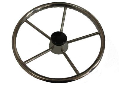 Stainless Steel Sailboat Steering Wheel Five Spokes And Central Cap Included