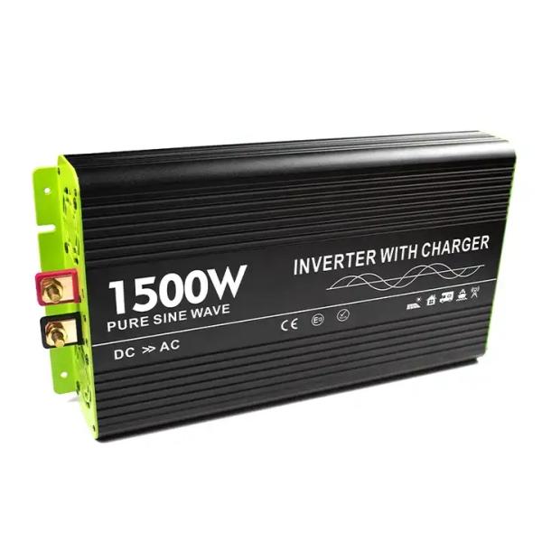 Controller Solar System Power Inverter Power Hybrid Solar Inverter 24V To 220V 1500W Power Inverter Pure Sine Wave
