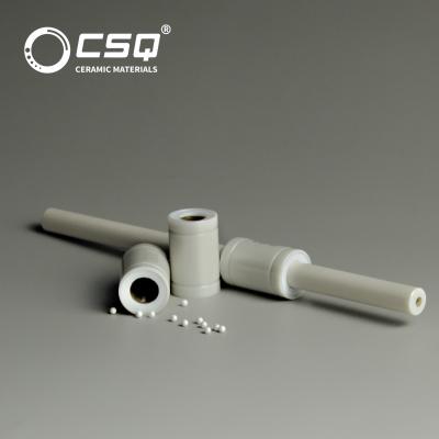 Elevada precisão linear cerâmica 6.09gcm3 dos rolamentos de esferas da zircônia