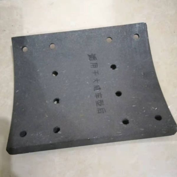 SINOTRUK Howo Brake Linings SINOTRUK AZ9231342072 E7 371 Truck Brake Shoe Liner WG9761450118  WG9761450119