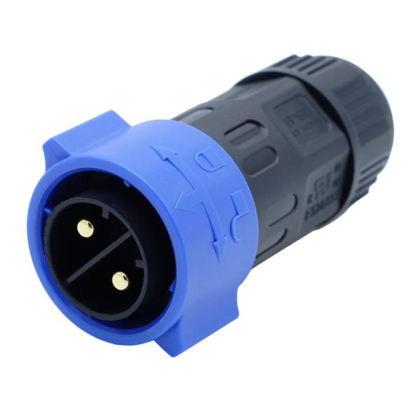 M20 Threaded Panel Mount Waterproof Connector Ip67 Ul Self Locking