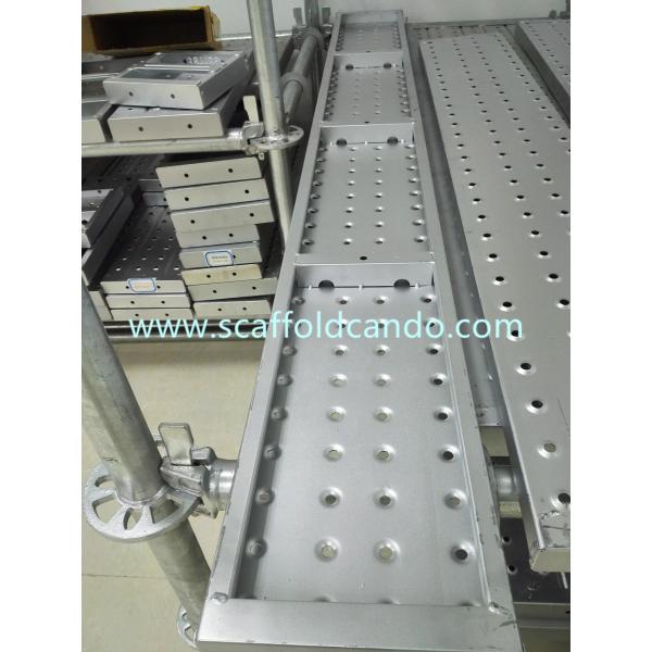 Pre-galvanized scaffolding steel plank, steel board 225mm with 38mm height with 2000mm 3000mm 4000mm length EN12811