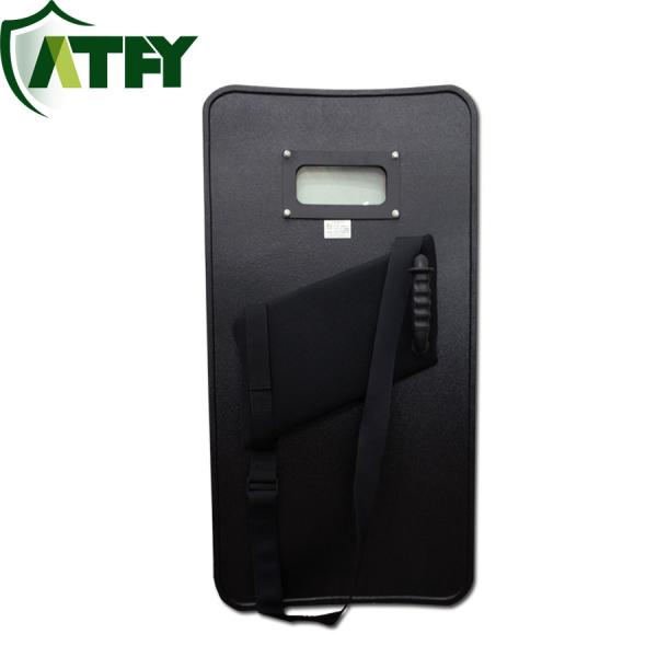 Polythylene Tactical Handheld Police Ballistic Shield Backpack Bulletproof