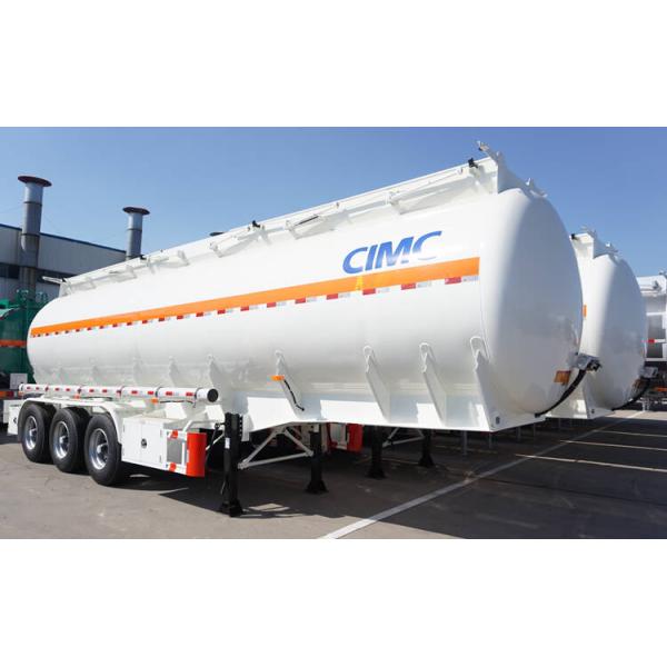 Explosion Proof Carbon Steel 45CBM Fuel Tanker Trailer