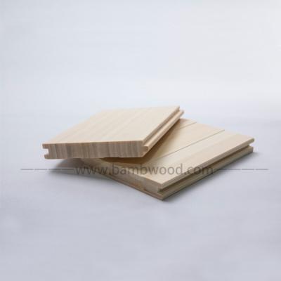 Moderno estilo de design piso de bambu vermelho com certificação FSC e design ecológico