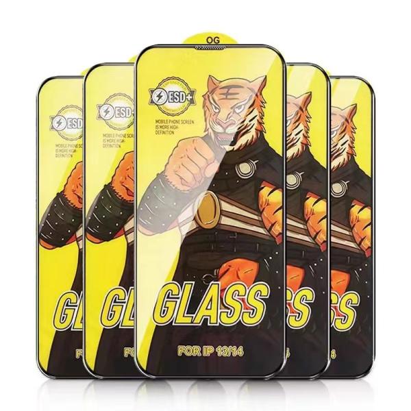 Anti Static Transparent Screen Protector No Fingerprint 0.4mm For Iphone 14