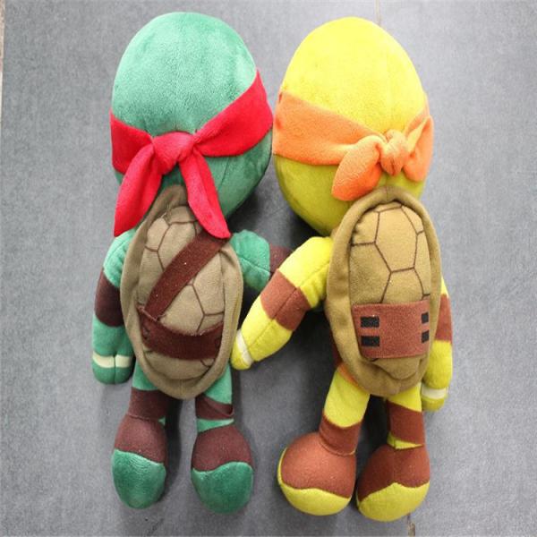 Teenage Mutant Ninja Turtles 2 Cartoon Stuffed Kids Plush Toys 12 inch