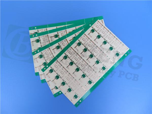 Rogers RO4725JXR high frequency PCB 2-layer 30.7mil Hydrocarbon / Ceramic / Woven Glass antenna grade laminates