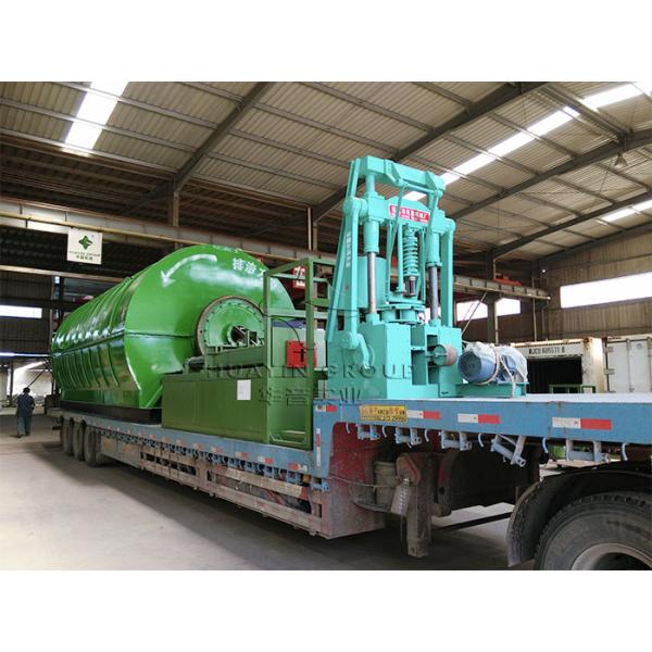 Non Catalytic Plastic Oil Tyre Pyrolysis Plant 1-15 Ton
