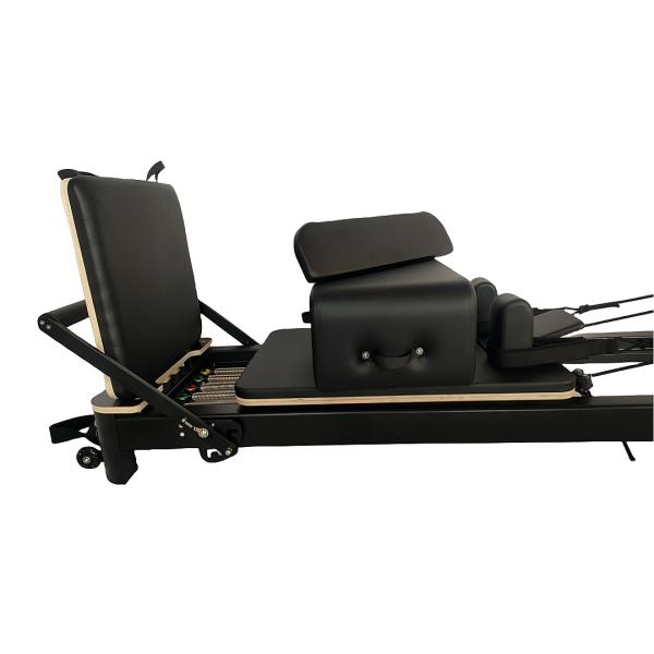 Gericon G-PR005 commerical use black aluminium pilates reformer for Fitness