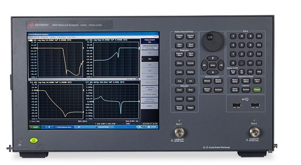 Keysight E5063A ENA Vector Network Analyzer 100 kHz 18 GHz 4-Port Configurable Test Set Bench VNA with Time Domain