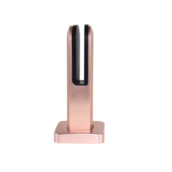 Simple Design Aluminum Glass Spigot Balustrade for Flooring Mounting in Swimming Pool
