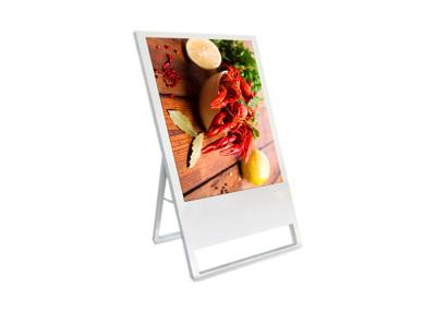 High Resolution Floor Standing Digital Signage 32 Inch Light Weight For Advertising