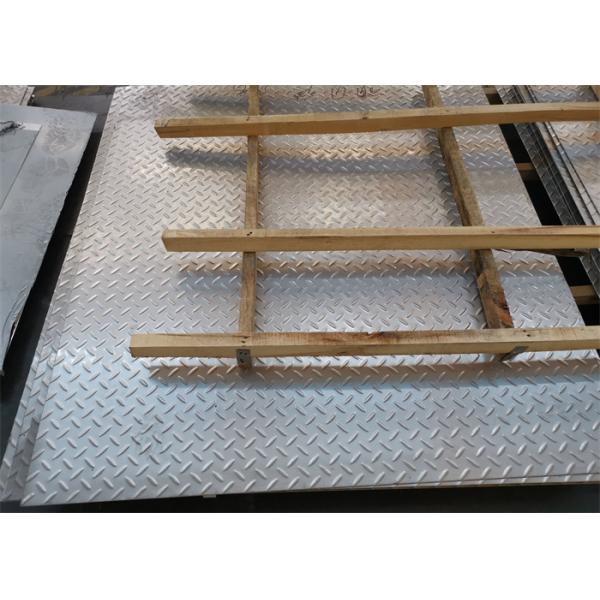 304 Diamond SS Checker Plate 4K 8K Embossed No.1 BA 2B Finished