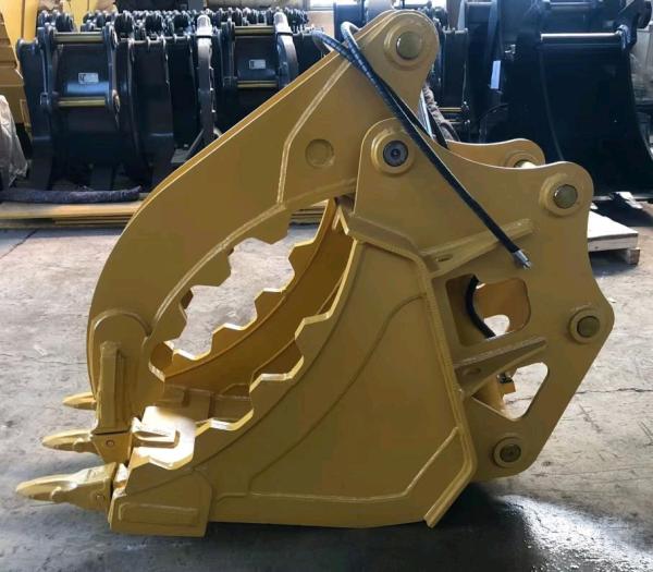 Hydraulic Excavator Bucket Thumb Q355B+NM400 / HG700 OEM