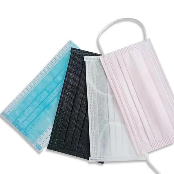 Lightweight Black Disposable Face Mask 3ply Breathing Medical Mask Anti Virus