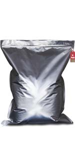 Packaging Mylar Bags – Heat Sealable Bags For Packaging Food, Candy, Sugar, Snacks Herbs – Smell Proof Stand Up Seal