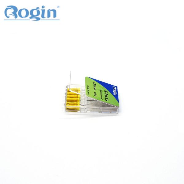 Dental Endo Files K H Stianless Steel / NITI  With CE / ISO / FDA Certificate For Hand Use