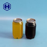 en plastique transparent de 330ml 350ml 500ml peut pour la boisson carbonatée de soude