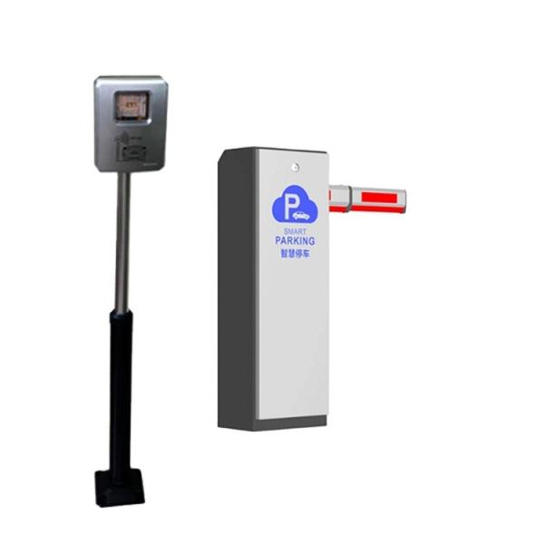 24v Non Spring Automatic Parking Barrier 6m Boom Barrier Gate With RFID