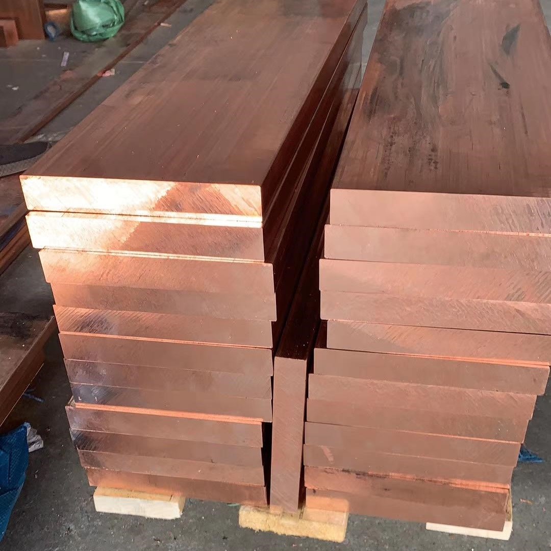 Медная плита ASTM класса C10200 / 102 / C1020 Толщина 0,4 - 200 мм Медная плита