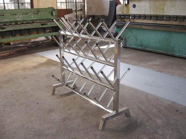 Easy Designed Stainless Steel Shoe Storage Racks for Cleanroom Equipment