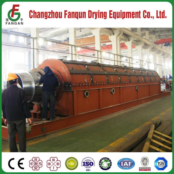 ISO9001 Small Rotary Drum Dryer Slurry Sawdust Dryer Machine