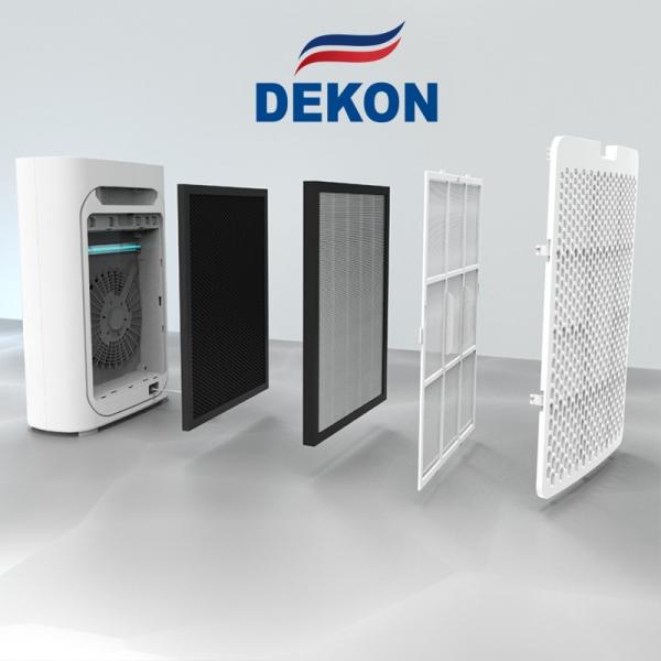 600CMH HEPA H14 PM2.5 Filtration air purifier with UVC air sterilizer and dininfection digital display touch control