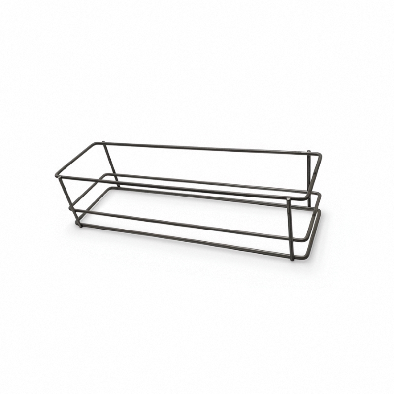 Customizable Wire Mesh Storage Basket Powder Coated For Industrial Components Organization