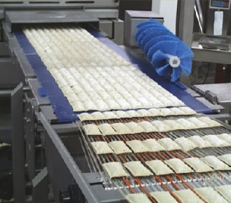 Cookie / Noodle Food Conveyor System 85kw With Great Loading Capacity