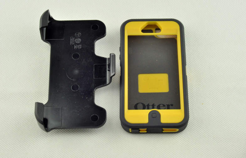 Mono Gold Outerbox For Hard Shell Iphone 5 Case TPE With 3 Layers