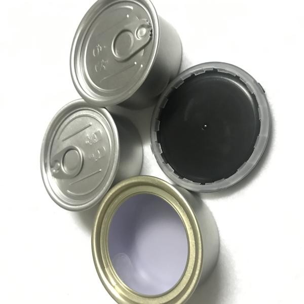 100ml олово конопли доказательства запаха серебра 3.5g воздухонепроницаемое