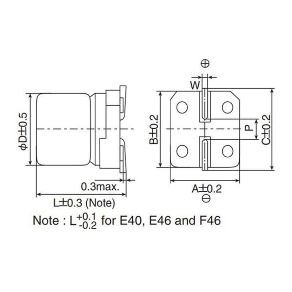 Конденсаторы 12mOhm полимера обломока 330uF интегральной схемаы APXF2R5ARA331MF45G алюминиевые