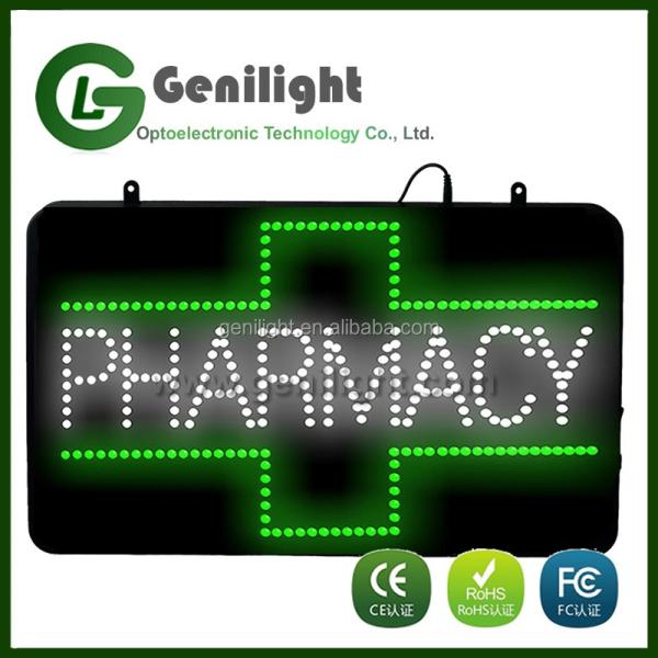 Rectangle LED NAILS SIGN Make Your Nail Display Shine with Our Motion Flashing Design