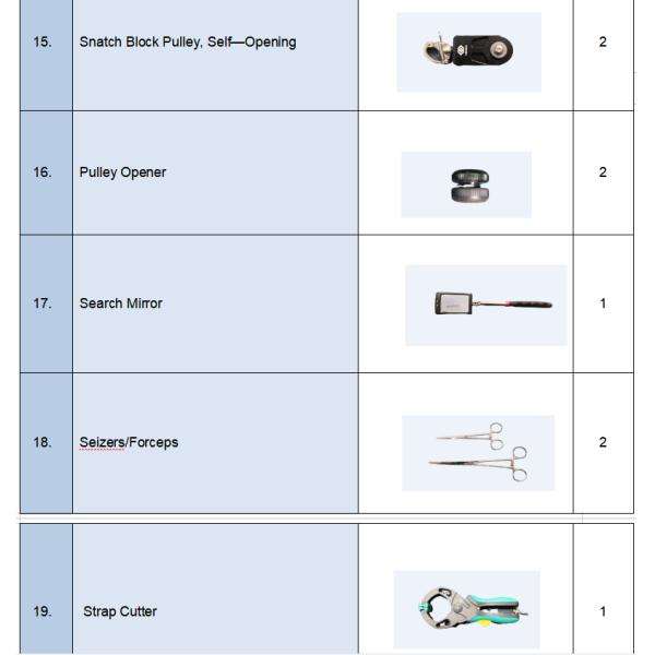 Advanced High Strength HAL Hook And Line Kit Marine Grade Pulleys