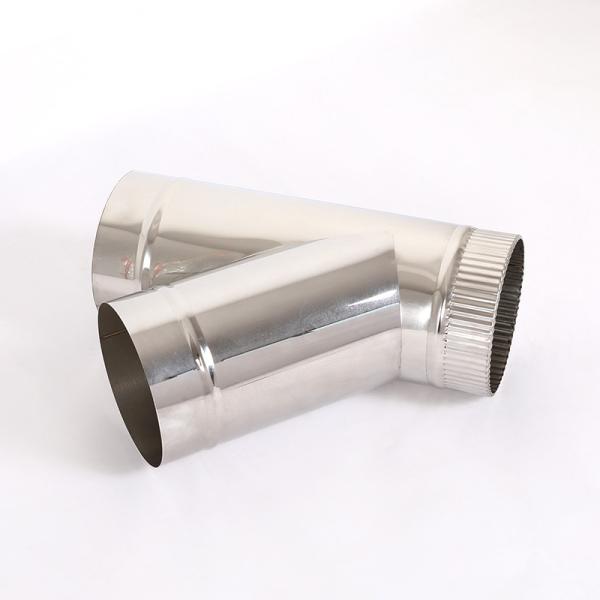 Painted Single Wall Black Stove Pipe Accessory Cut To Length Color Painted