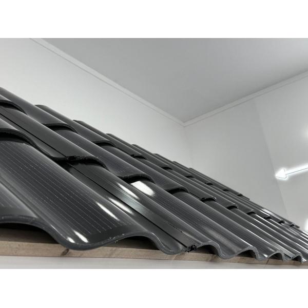 Solar Floor Tile Double Glass 30W Solar Panel Solar Energy Roof Tiles for Building Roof Construction