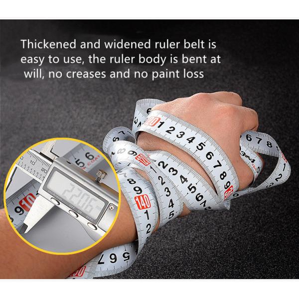 7.5m Épaississement du ruban d'acier de mesure de haute précision