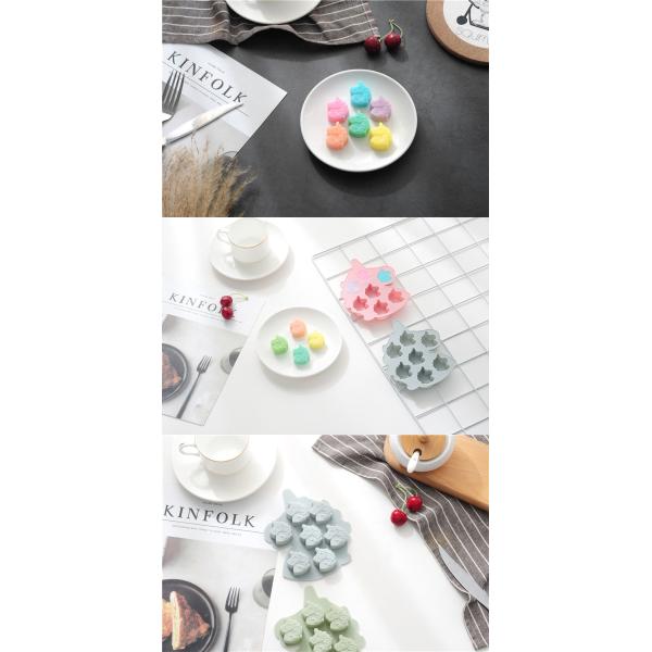 Mini Unicorn Design 7 Cavity Silicone Baking Cake Mould