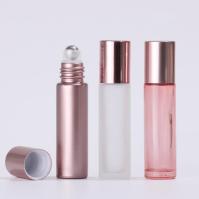 sellado cosmético de Rose Gold Roller Bottles Hot de los envases del vidrio 5ml