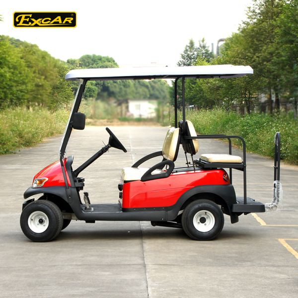 Electric Golf Buggy Designed to Accommodate Four Passengers with Comfortable Seating and Powertrain for Smooth Operation