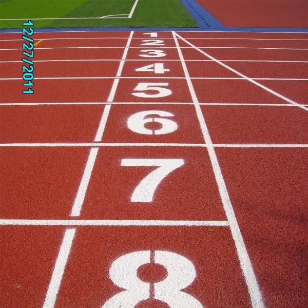 Harmless Synthetic Rubber Flooring 13mm  Indoor Athletic Track