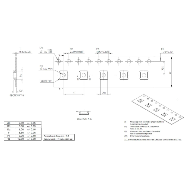 Six axis imu sensor st lsm6dsvdtr with embedded sensor fusion and adaptive self configuration features