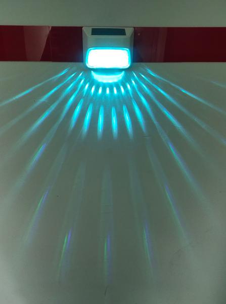 A jarda posta solar impermeável do jardim IP65 ilumina 150 MAH Outdoor Mini Monocrystalline